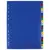 Разделитель пластиковый ОФИСМАГ, А4, 20 листов, алфавитный А-Я, оглавление, цветной, 225619, фото 3