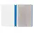 Папка 10 вкладышей STAFF с перфорацией, мягкая, синяя, 0,16 мм, 224974, фото 3