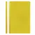 Скоросшиватель пластиковый STAFF, А4, 100/120 мкм, желтый, 225731, фото 1