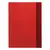 Скоросшиватель пластиковый STAFF, А4, 100/120 мкм, красный, 225729, фото 3