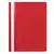 Скоросшиватель пластиковый STAFF, А4, 100/120 мкм, красный, 225729, фото 1