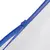 Папка-конверт на молнии МАЛОГО ФОРМАТА (250х135 мм), прозрачная, молния синяя, 0,11 мм, BRAUBERG, 226032, фото 3