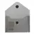 Папка-конверт с кнопкой МАЛОГО ФОРМАТА (74х105 мм), А7 (для дисконтных, банковских карт, визиток), тонир.черная, 0,18 мм, BRAUBERG, 227326, фото 3