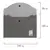 Папка-конверт с кнопкой МАЛОГО ФОРМАТА (240х190 мм), А5, тонированная черная, 0,18 мм, BRAUBERG, 227313, фото 8