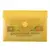 Папка-конверт с кнопкой МАЛОГО ФОРМАТА (74х105 мм), А7 (для дисконтных, банковских карт, визиток) прозр, желтая, 0,18 мм, BRAUBERG, 227324, фото 7
