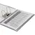 Папка-регистратор ОФИСБУРГ, усиленный корешок, мраморное покрытие, 80 мм, с уголком, черная, 227528, фото 4