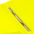 Папка с металлическим скоросшивателем и внутренним карманом BRAUBERG &quot;Neon&quot;, 16 мм, желтая, до 100 листов, 0,7 мм, 227465, фото 5