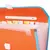 Портфель пластиковый BRAUBERG &quot;Joy&quot;, А4 (330х245х35 мм), 13 отделений, с окантовкой, индексные ярлыки, оранжевый, 227975, фото 3