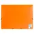 Папка на резинках BRAUBERG &quot;Office&quot;, оранжевая, до 300 листов, 500 мкм, 228084, фото 3