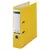 Папка-регистратор LEITZ, механизм 180°, с покрытием пластик, 80 мм, желтая, 10101215, фото 4