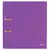 Папка-регистратор LEITZ, механизм 180°, с покрытием пластик, 80 мм, фиолетовая, 10101268, фото 2