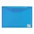 Папка-конверт с кнопкой БОЛЬШОГО ФОРМАТА (300х430 мм), А3, прозрачная, синяя, 0,15 мм, STAFF, 228666, фото 5
