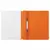 Скоросшиватель пластиковый BRAUBERG, А4, 130/180 мкм, оранжевый, 228673, фото 2