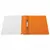 Скоросшиватель пластиковый BRAUBERG, А4, 130/180 мкм, оранжевый, 228673, фото 3