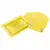 Папка-конверт с кнопкой BRAUBERG, А4, до 100 листов, прозрачная, желтая, 0,15 мм, 228670, фото 5