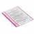 Скоросшиватель пластиковый BRAUBERG, А4, 130/180 мкм, розовый, 228672, фото 8