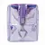 Пенал-косметичка ЮНЛАНДИЯ, прозрачный полиуретан, Glossy, фиолетовый, 20х5х6 см, код_, 228985, фото 7