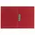 Папка с боковым металлическим прижимом STAFF, красная, до 100 листов, 0,5 мм, 229234, фото 3