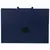 Портфель пластиковый STAFF А4 (330х235х36 мм), 13 отделений, индексные ярлыки, синий, 229244, фото 1