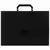 Портфель пластиковый STAFF А4 (330х235х36 мм), 7 отделений, индексные ярлыки, черный, 229243, фото 1
