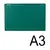 Коврик-подкладка настольный для резки А3 (450х300 мм), сантиметровая шкала, зеленый, 3 мм, KW-trio, -9Z201, фото 1