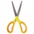 Ножницы BRAUBERG &quot;Extra&quot; 185 мм, классической формы, ребристые резиновые вставки, оранжево-желтые, 236451, фото 8