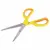 Ножницы BRAUBERG &quot;Extra&quot; 155 мм, классической формы, ребристые резиновые вставки, оранжево-желтые, 236450, фото 7