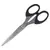 Ножницы ОФИСНАЯ ПЛАНЕТА, 160 мм, классической формы, чёрные, 2-х сторонняя заточка, 236934, фото 2