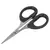 Ножницы для хобби и рукоделия ОСТРОВ СОКРОВИЩ 105 мм, классической формы, черные, 237103, фото 4