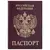 Обложка для паспорта STAFF, экокожа, &quot;ПАСПОРТ&quot;, бордовая, 237192, фото 1
