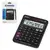 Калькулятор настольный CASIO MJ-120DPLUS-W, КОМПАКТНЫЙ (148х126 мм), 12 разрядов, двойное питание, черный, MJ-120DPLUS-W-E, фото 2
