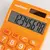 Калькулятор ЮНЛАНДИЯ карманный, 8 разрядов, двойное питание, 138х80мм, СИНИЙ, блистер, фото 6