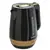 Чайник SONNEN KT-1776, 1,7 л, 2200 Вт, закрытый нагревательный элемент, пластик, черный/горчичный, 453418, фото 1