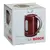 Чайник BOSCH TWK7604, 1,7 л, 2200 Вт, закрытый нагревательный элемент, пластик, красный, фото 6