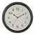 Часы настенные TROYKA 88880886, круг, белые, черная рамка, 31х31х4,5 см, фото 1