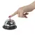 Звонок настольный для ресепшн, хромированный, диаметр 8,5 см, BRAUBERG, 454410, 5204, фото 3