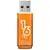 Флэш-диск 16 GB, SMARTBUY Glossy, USB 2.0, оранжевый, SB16GBGS-Or, фото 2