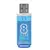 Флэш-диск 8 GB, SMARTBUY Glossy, USB 2.0, синий, SB8GBGS-B, фото 2