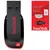 Флэш-диск 32 GB, SANDISK Cruzer Blade, USB 2.0, черный/красный, SDCZ50-032G-B35, фото 1