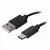 Кабель USB2.0-Type-C, 1м, SONNEN Economy, медь, для передачи данных и зарядки, черный, 513117, фото 3