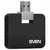 Хаб SVEN HB-677, USB 2.0, 4 порта, порт для питания, черный, SV-017347, фото 3