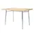 Рама стола для столовых, кафе, дома &quot;Tiramisu Duo&quot; (1200х800 мм), хром, фото 2