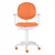 Кресло CH-W356AXSN с подлокотниками, оранжевое, пластик белый, CH-W356AXSN/15, фото 3