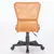 Кресло компактное BRABIX &quot;Smart MG-313&quot;, без подлокотников, комбинированное, черное/оранжевое, 531844, фото 4