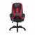 Кресло компьютерное VIKING-9/BL+RED, подушка, экокожа/ткань, черное/красное, фото 2