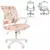 Кресло детское СН KIDS 103, с подлокотниками, розовое с рисунком &quot;Принцессы&quot;, 7027828, фото 1