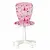 Кресло детское &quot;POLLY GTS white&quot; без подлокотников, розовое с рисунком, фото 2