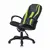 Кресло компьютерное VIKING-9/BL+SD, подушка, экокожа/ткань, черное/зеленое, фото 6