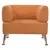 Кресло мягкое &quot;Норд&quot;, &quot;V-700&quot; (820х720х730 мм), c подлокотниками, экокожа, оранжевое, фото 2