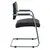 Кресло для приемных и переговорных CH-271N-V/SL/BLACK, экокожа, хром, черное, 1165891, фото 2